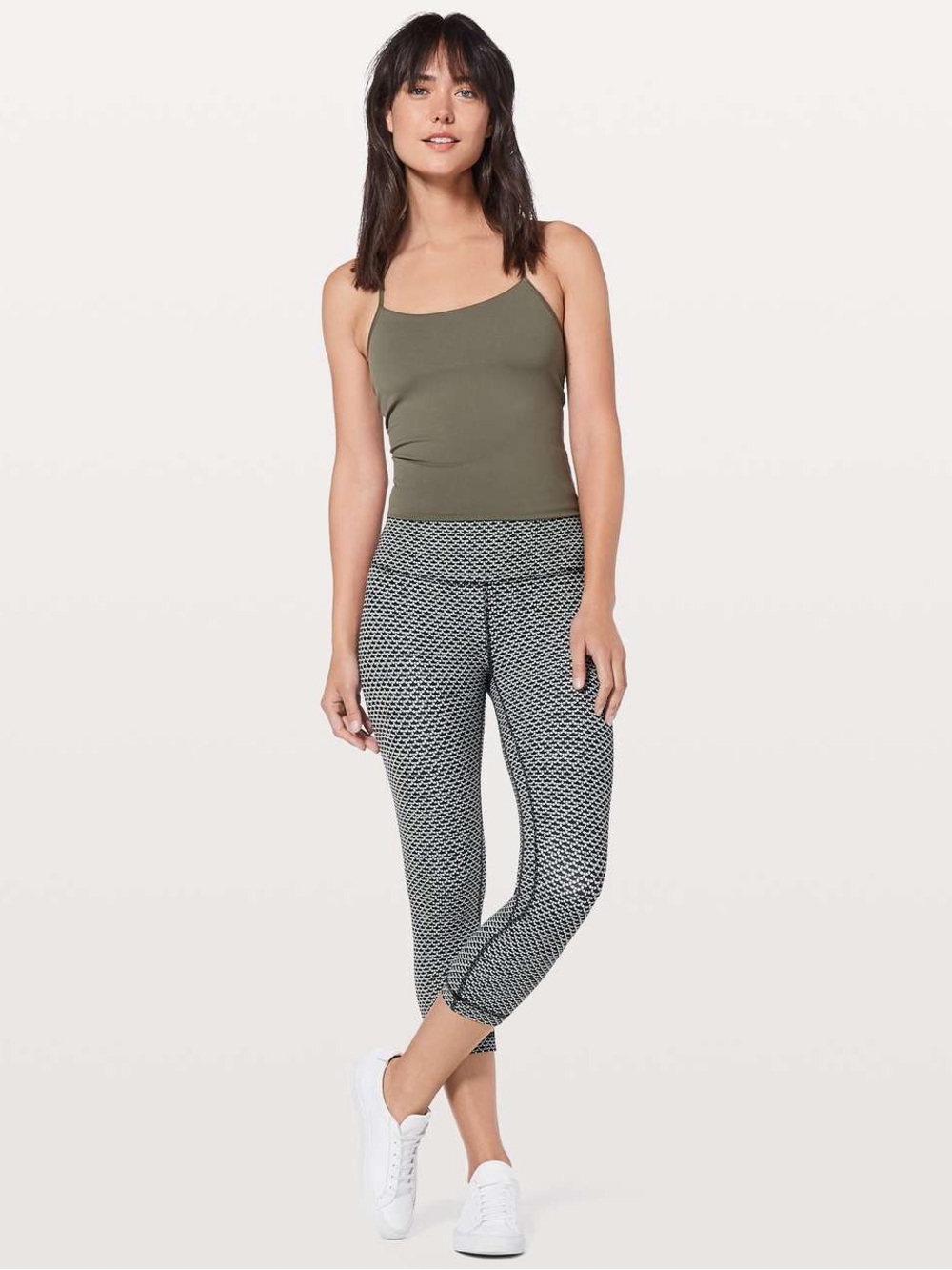 Lululemon | Align High Rise 21” Length | Monochromic Ice Grey Black
